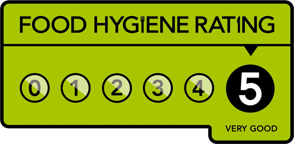 5 star hygiene rating for The Khyber Restaurant